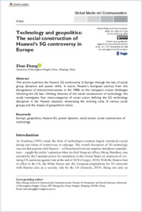 Zhang_2024_Sage_Glob Media Comm_Technology and Geopolitics